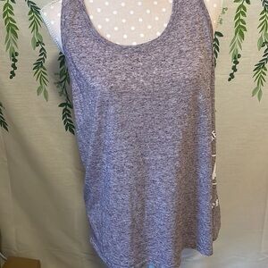 Size L Purple Victoria’s Secret Racerback Tank D1